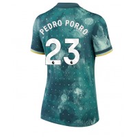 Tottenham Hotspur Pedro Porro #23 Tretí Ženy futbalový dres 2024-25 Krátky Rukáv